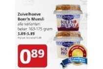 zuivelhoeve boer n muesli