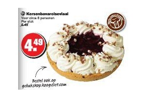 kersenbavaroisevlaai