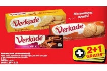 verkade koek of chocolade