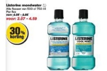 listerine mondwater