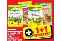 bonduelle diepvriesgroenten of snacks