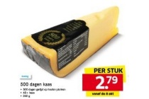500 dagen kaas