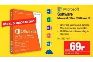 microsoft office 365 home nl