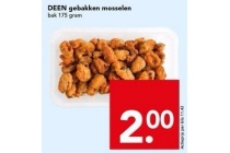 deen gebakken mosselen