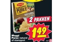 maggi puree naturel of stamppot