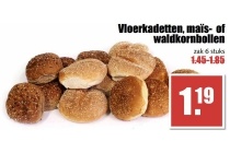 vloerkadetten mais of waldkornbollen
