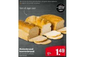 molenbrood boerenbrood