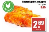boerenkipfilet met spek