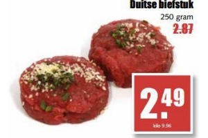 duitse biefstuk
