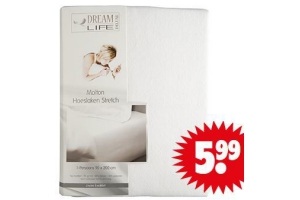 molton stretch hoeslaken