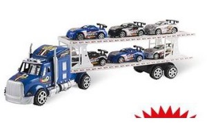 truck met oplegger