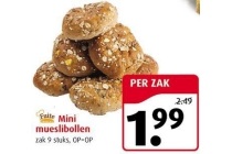 mini mueslibollen