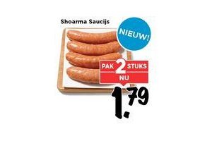 shoarma saucijsjes