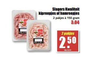 kipreepjes of hamreepjes