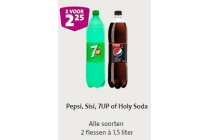 pepsi sisi 7up of holy soda