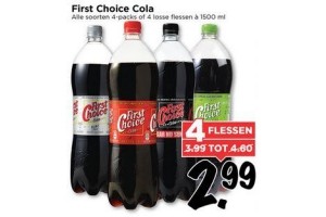 first choice cola