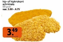 kip of kipkrokant schnitzels