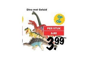 dino met geluid