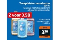 trekpleister mondwater