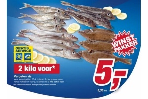 vergeten vis
