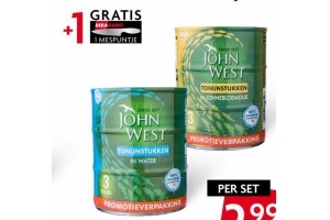 john west tonijnstukken