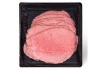 proef t verschil gebraden rosbief