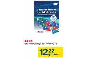 boek snel kennismaken met windows 10