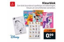 disney kleurblok