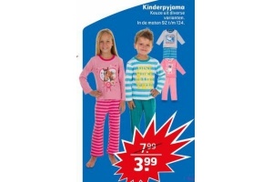 kinderpyjama