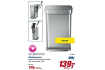 simplehuman afvalemmer