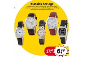 klassiek horloge