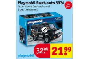 playmobil swat auto 5974