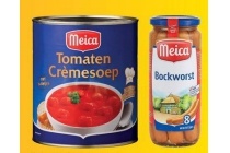 meica soepen of vleesconserven