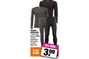 thermo ondergoed