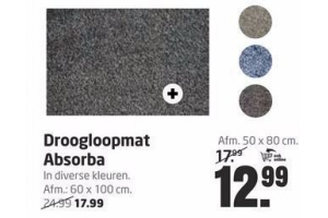 droogloopmat absorba