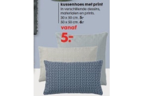 kussenhoes met print