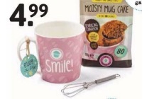 bakmix voor mug cake