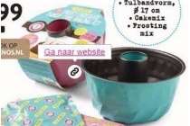 giftset voor tulbandcake