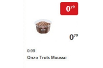 onze trots mousse