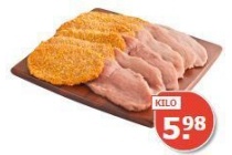 plus schnitzels diverse soorten