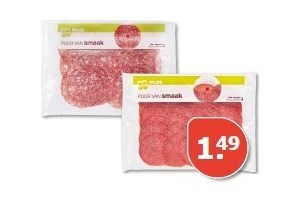 plus puur van smaak boerenmetworst linea cervelaat of ossenworst