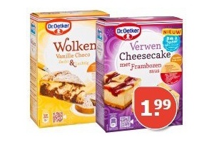 dr oetker verwen of wolken bakmix