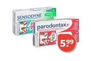 parodontax of sensodyne tandpasta