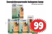 energiebesparende halogeen lamp
