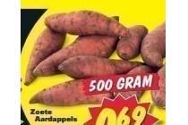 zoete aardappels