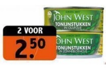 john west tonijstukken