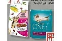 purina one of beneful honden of kattenbrokjes