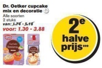 dr oetker cupcake mix en decoratie