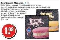 ice cream macaron