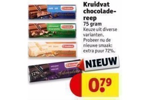 kruidvat chocoladereep